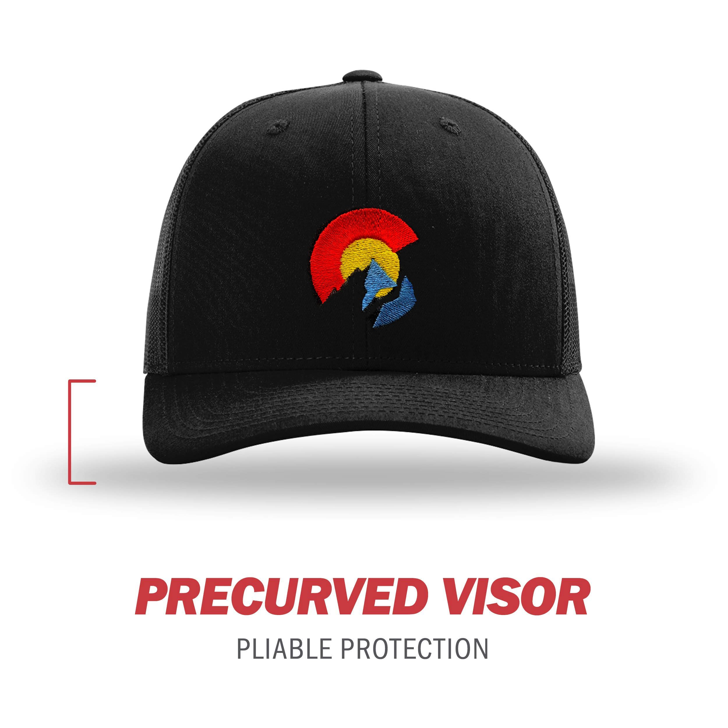 Embroidery Baseball Cap Trucker Hat for Daily Casual Sun Peak Hat
