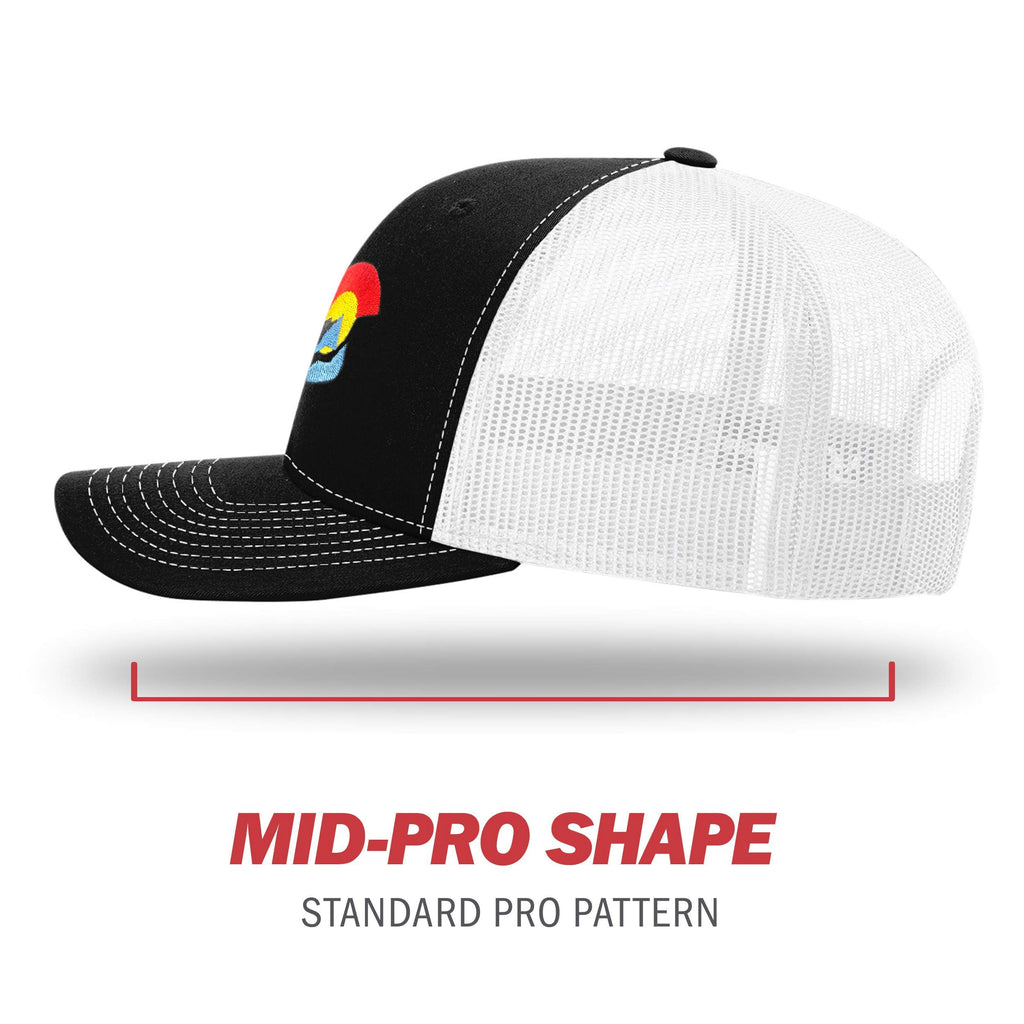 Embroidery Baseball Cap Trucker Hat for Daily Casual Sun Peak Hat