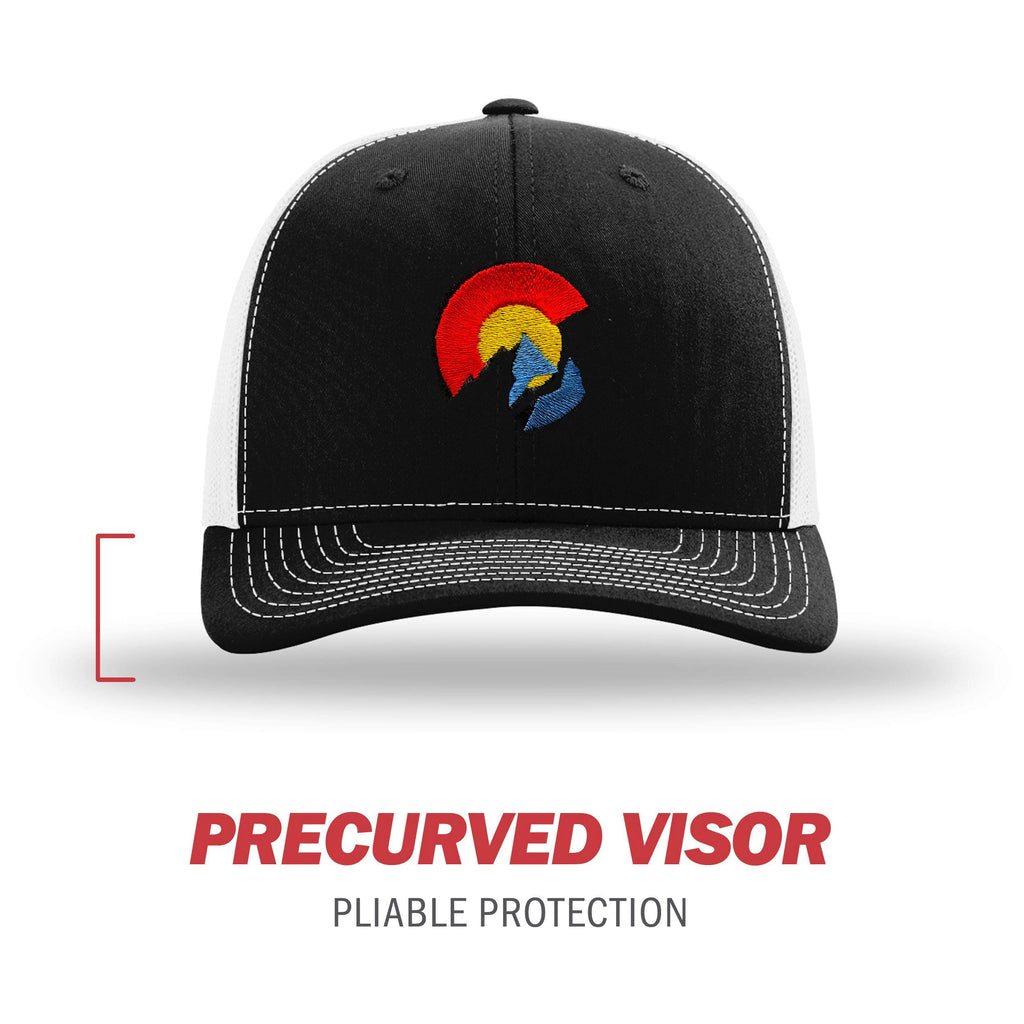 Embroidery Baseball Cap Trucker Hat for Daily Casual Sun Peak Hat