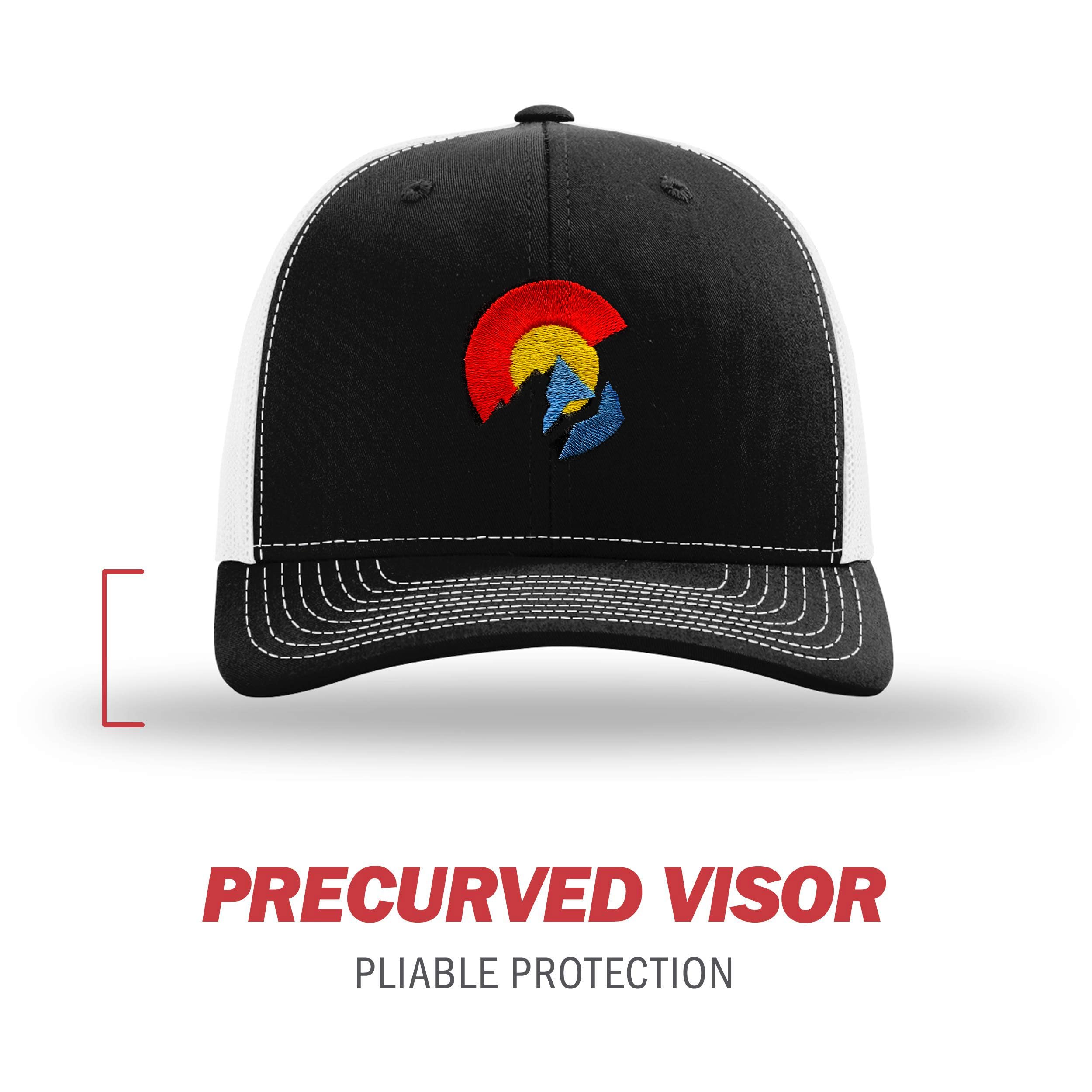 Embroidery Baseball Cap Trucker Hat for Daily Casual Sun Peak Hat