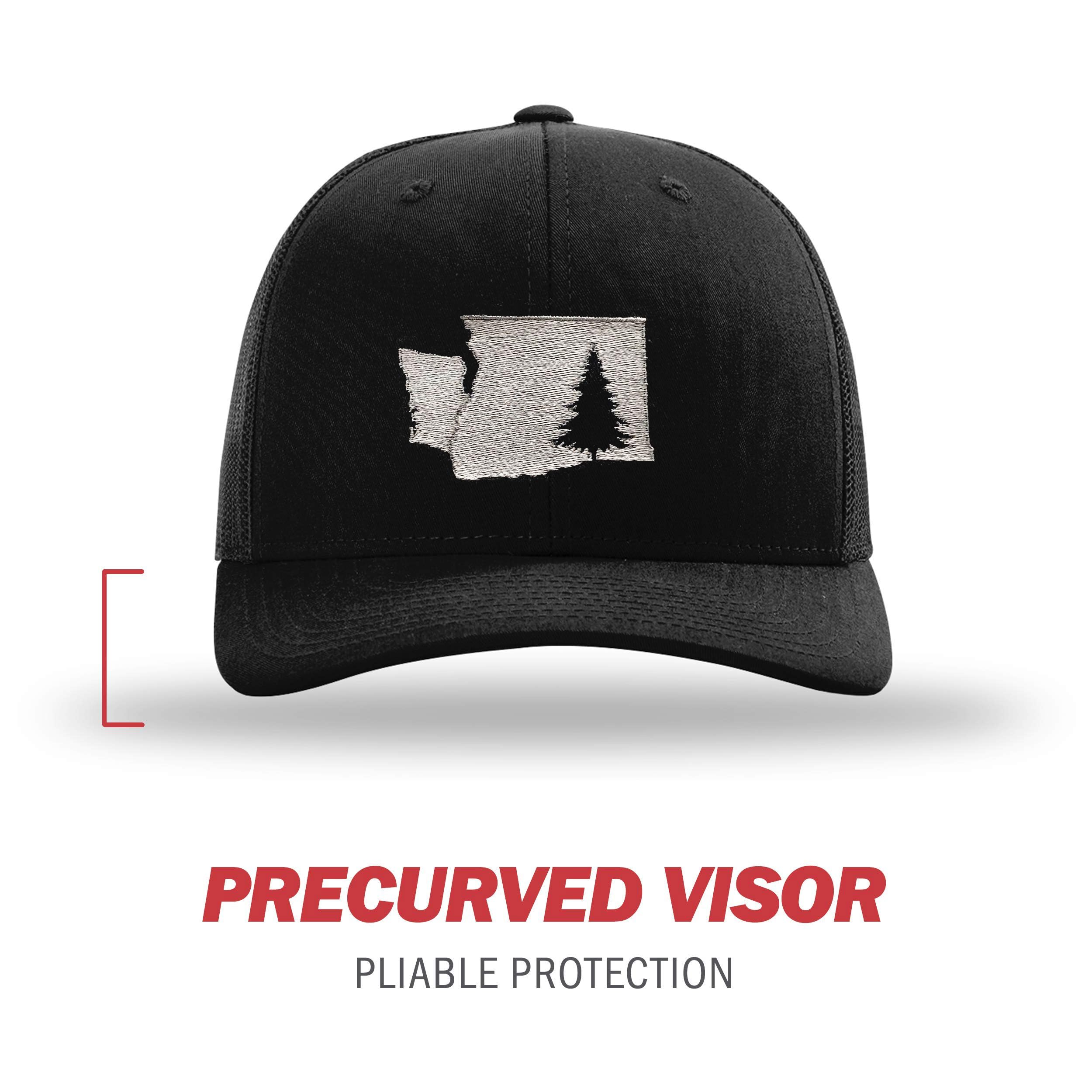Embroidery Baseball Cap Trucker Hat for Daily Casual Sun Peak Hat